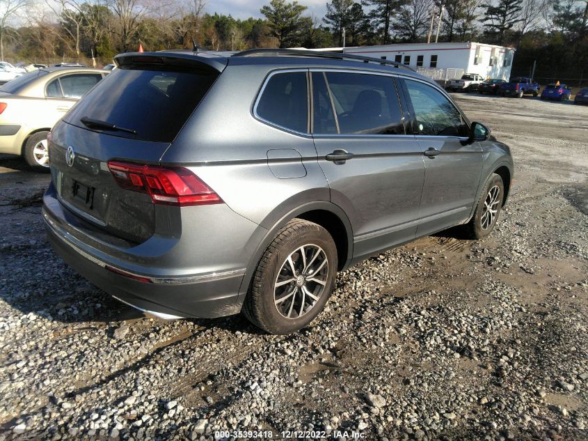 2021 VOLKSWAGEN TIGUAN SE/SE R-LINE BLACK/SEL VIN: 3VV3B7AX4MM079978