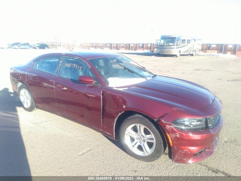 2020 DODGE CHARGER SXT VIN: 2C3CDXBG2LH228056