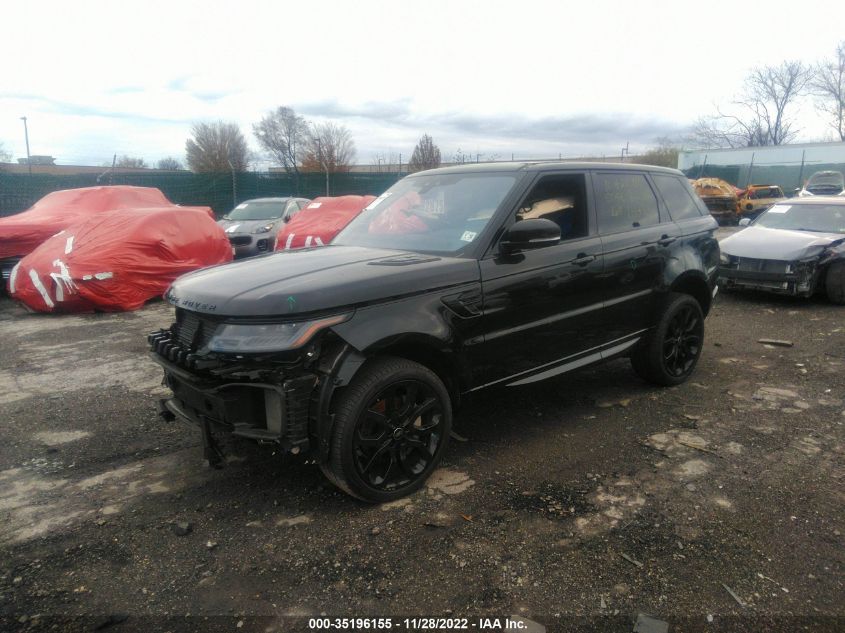 2021 LAND ROVER RANGE ROVER SPORT HSE SILVER EDITION VIN: SALWR2SU3MA756832