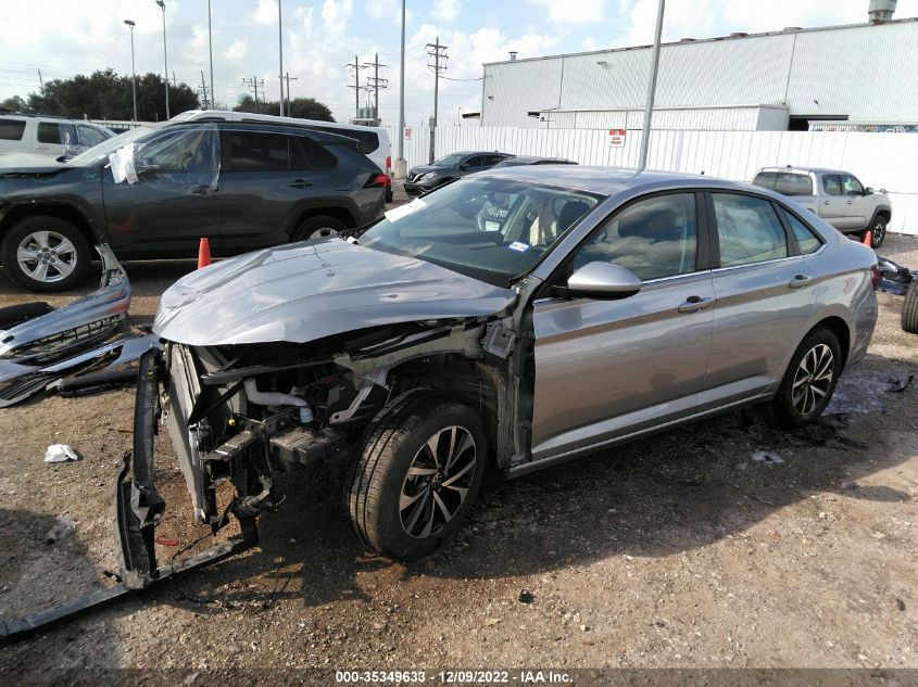 2022 VOLKSWAGEN JETTA S VIN: 3VWCM7BU2NM004207