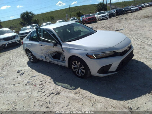 2022 HONDA CIVIC SEDAN LX VIN: 2HGFE2F26NH510356