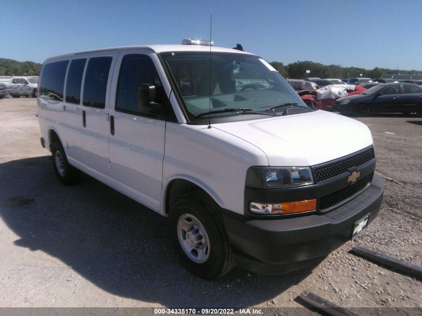 2021 CHEVROLET EXPRESS PASSENGER LS VIN: 1GAZGLFP2M1302648