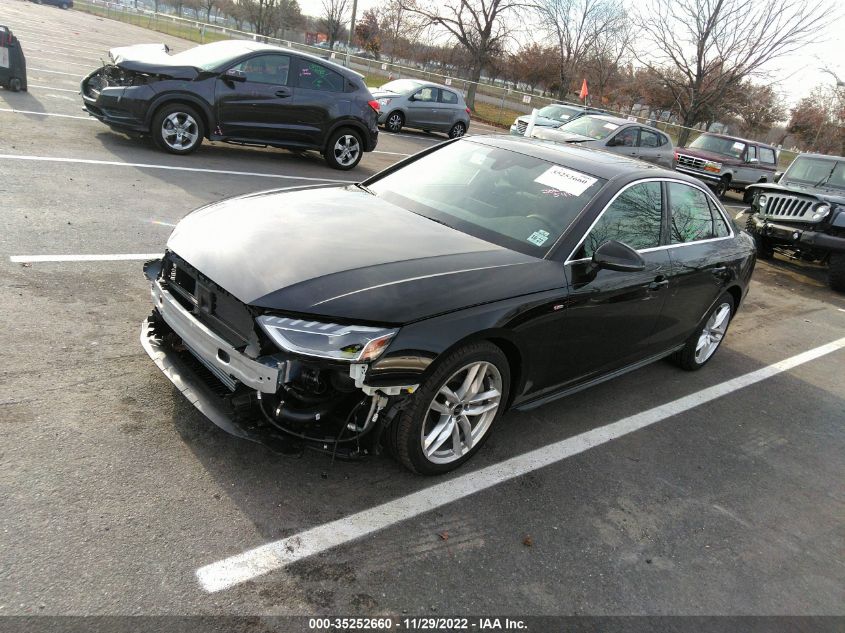 2023 AUDI A4 SEDAN S LINE PREMIUM VIN: WAUDAAF49PN000829