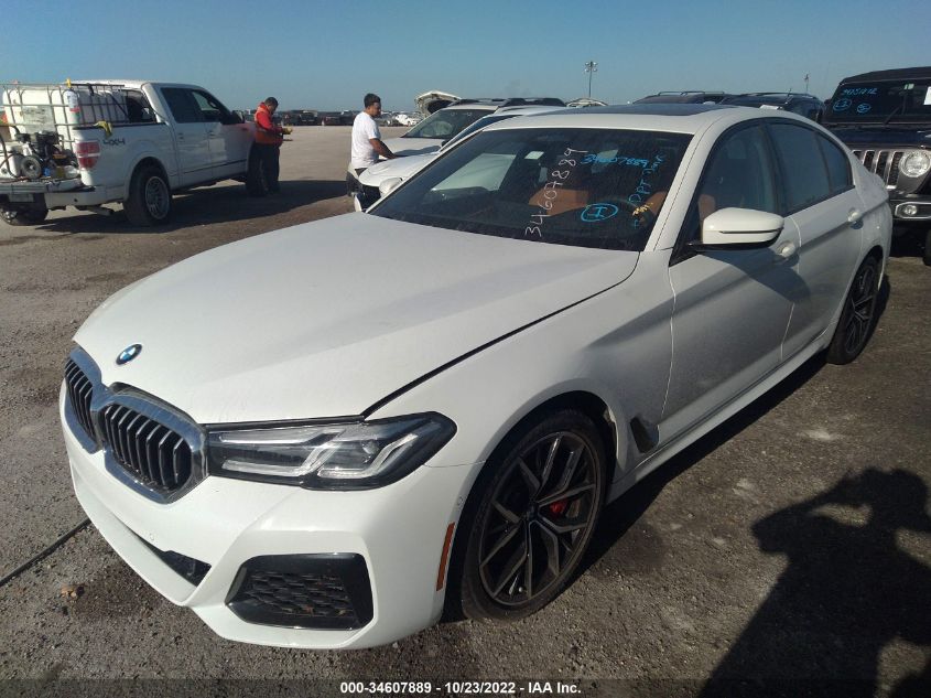 2021 BMW 5 SERIES 540I VIN: WBA53BJ08MWW96985