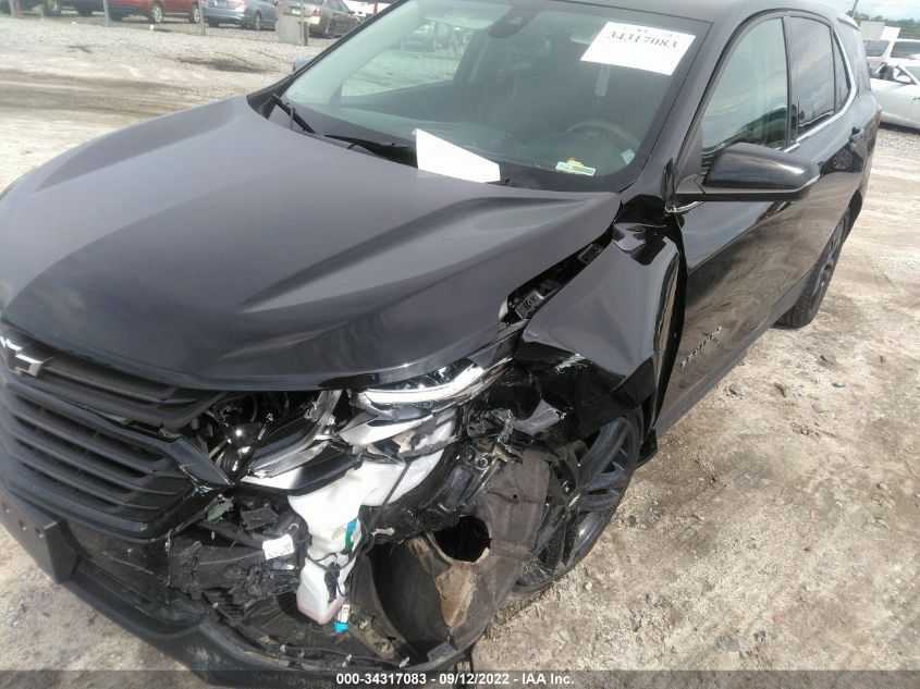 2020 CHEVROLET EQUINOX LT VIN: 2GNAXKEV2L6201630