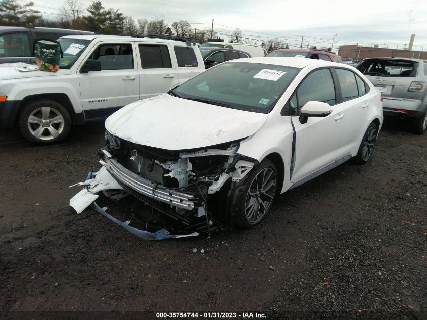 2022 TOYOTA COROLLA SE/SE NIGHTSHADE/APEX SE VIN: 5YFS4MCEXNP119148