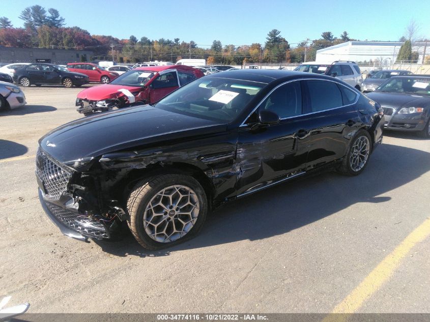 2021 GENESIS G80 2.5T VIN: KMTGB4SC3MU045862