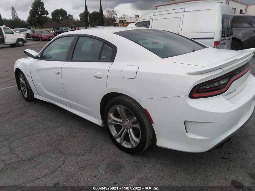 2021 DODGE CHARGER R/T VIN: 2C3CDXCT0MH587550