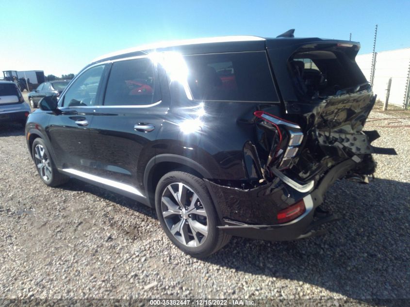 2022 HYUNDAI PALISADE SEL VIN: KM8R44HEXNU447711