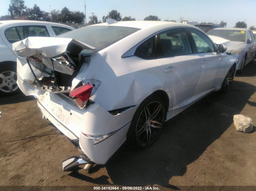 2021 HONDA ACCORD HYBRID TOURING VIN: 1HGCV3F91MA022628