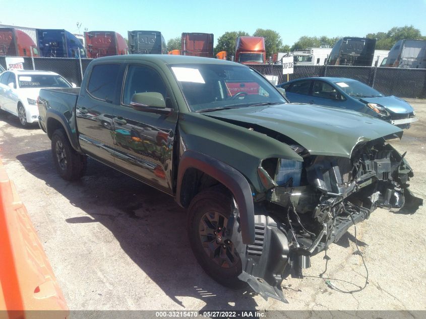 2021 TOYOTA TACOMA 4WD SR/SR5/TRD SPORT VIN: 5TFCZ5AN5MX250857
