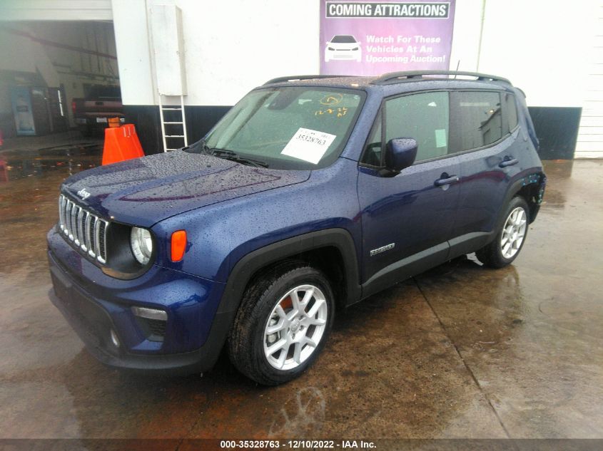 2021 JEEP RENEGADE LATITUDE VIN: ZACNJCBB1MPN23933