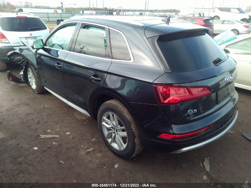 2020 AUDI Q5 PREMIUM/TITANIUM PREMIUM VIN: WA1ANAFY6L2077340