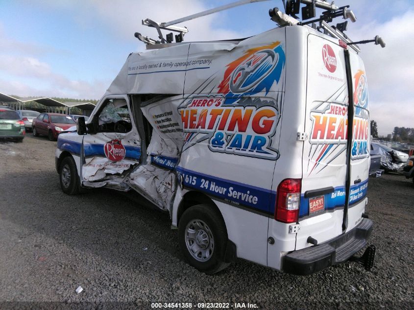 2021 NISSAN NV CARGO SV VIN: 1N6AF0LY7MN810266