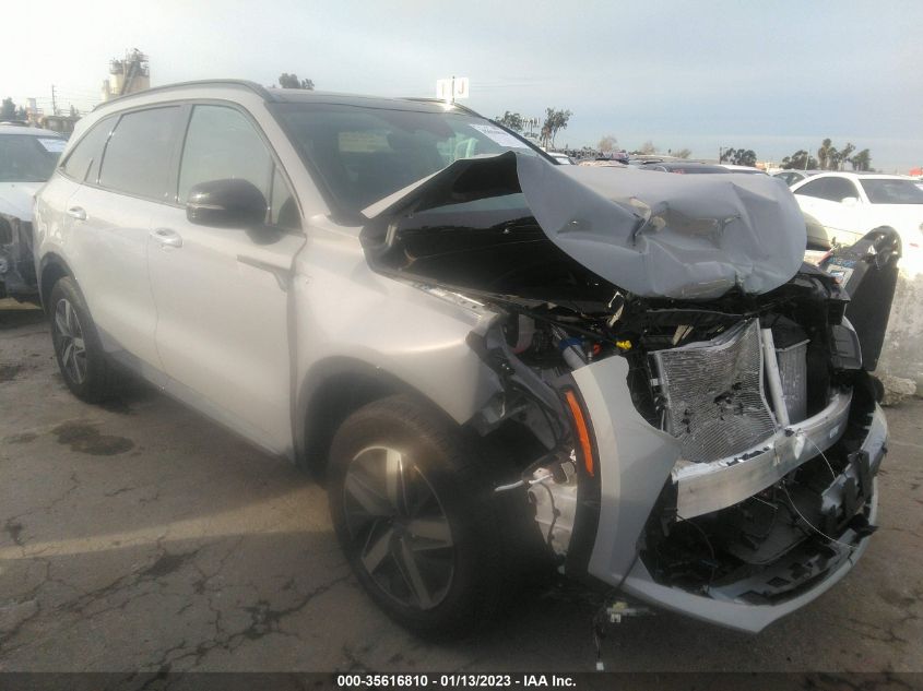 2022 KIA SORENTO EX VIN: 5XYRH4LF7NG119639