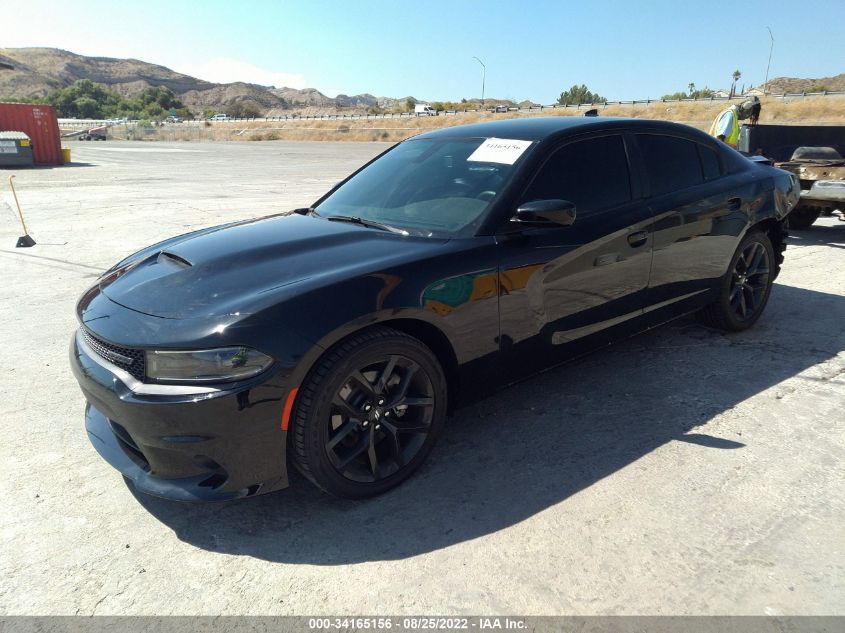 2022 DODGE CHARGER GT VIN: 2C3CDXHG8NH141417