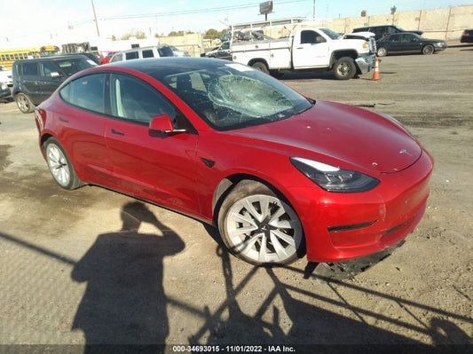 2021 TESLA MODEL 3 STANDARD RANGE PLUS VIN: 5YJ3E1EA7MF073850