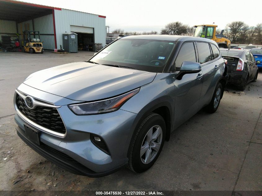 2021 TOYOTA HIGHLANDER L/LE VIN: 5TDZZRAH9MS032857