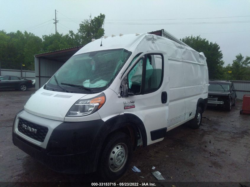 2020 RAM PROMASTER CARGO VAN VIN: 3C6TRVDG4LE120023