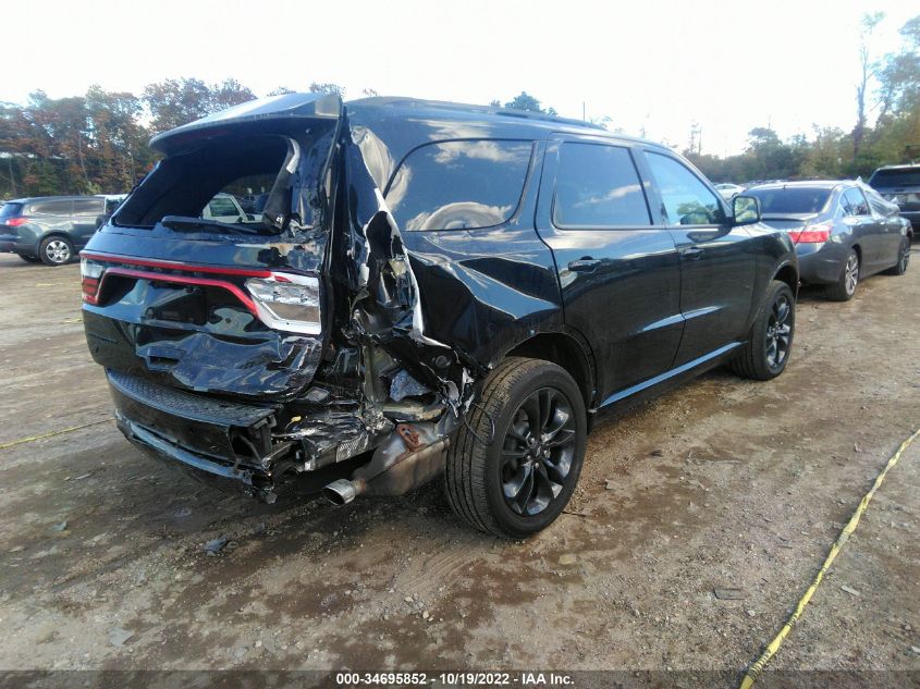 2021 DODGE DURANGO GT PLUS VIN: 1C4RDJDG2MC766454
