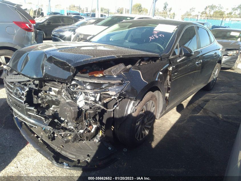 2022 HYUNDAI SONATA HYBRID SEL VIN: KMHL34JJ9NA050783