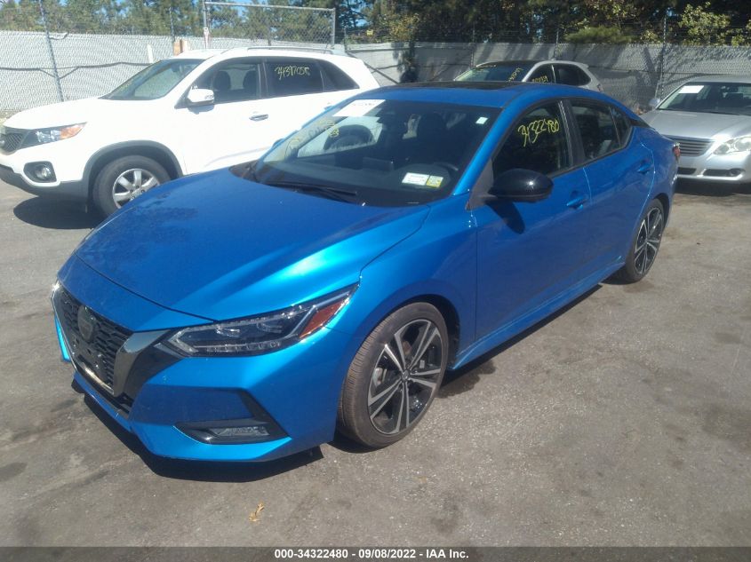 2021 NISSAN SENTRA SR VIN: 3N1AB8DVXMY282519