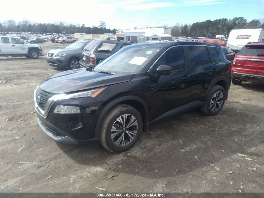2022 NISSAN ROGUE SV VIN: 5N1BT3BA6NC707516