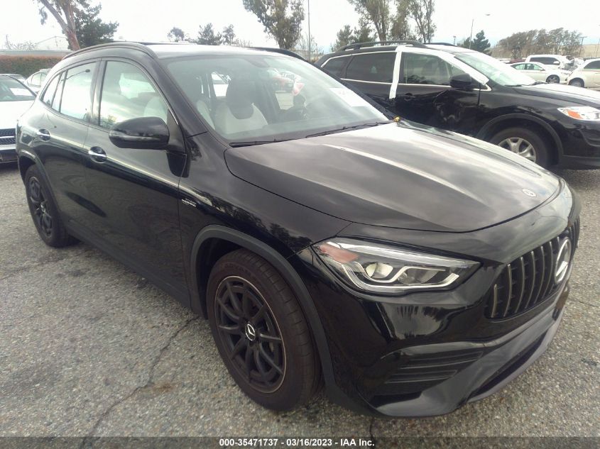 2022 MERCEDES-BENZ GLA AMG GLA 35 VIN: W1N4N5BB8NJ395845