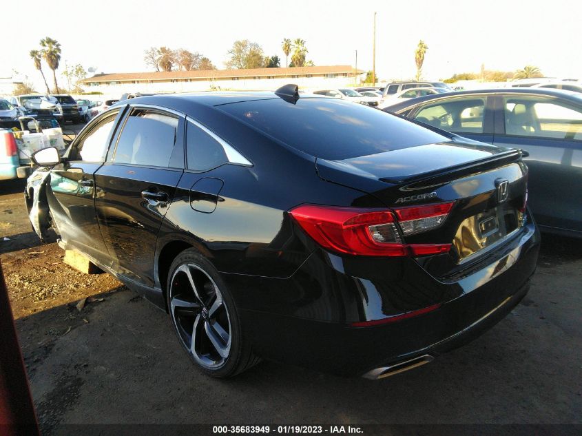 2022 HONDA ACCORD SEDAN SPORT SE VIN: 1HGCV1F48NA081346