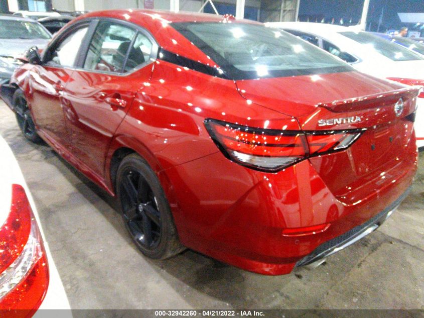 2021 NISSAN SENTRA SR VIN: 001AB8DV8MY321303