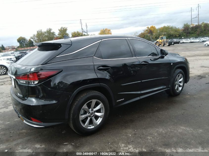 2022 LEXUS RX RX 450H F SPORT HANDLING VIN: 2T2YGMDA0NC091417