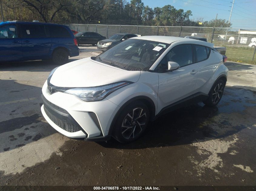 2021 TOYOTA C-HR LE/XLE/LIMITED/NIGHTSHADE VIN: NMTKHMBX3MR124641