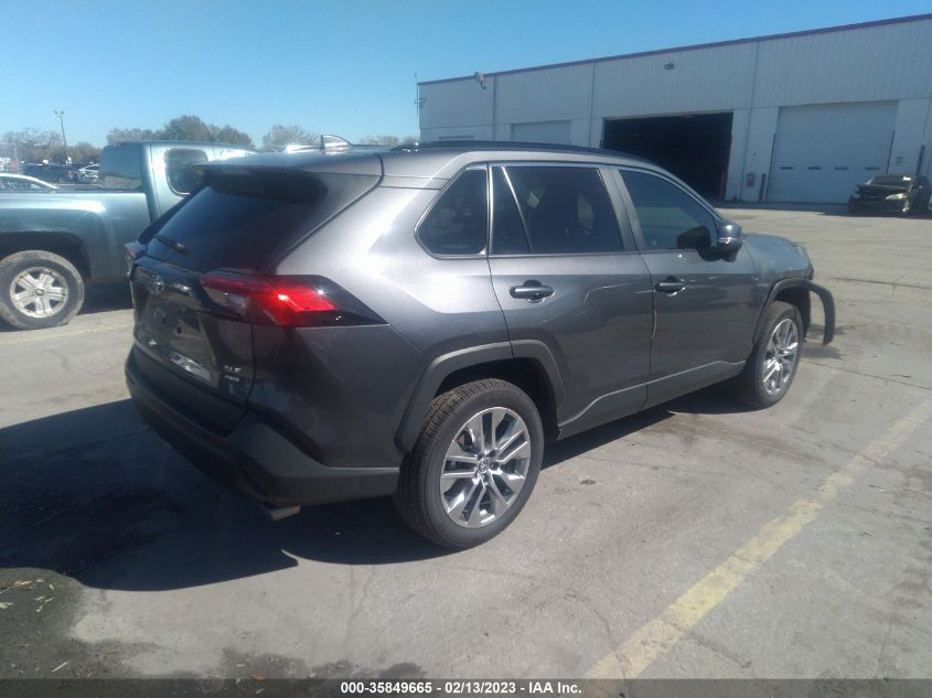 2022 TOYOTA RAV4 XLE PREMIUM VIN: 2T3A1RFV6NW291101