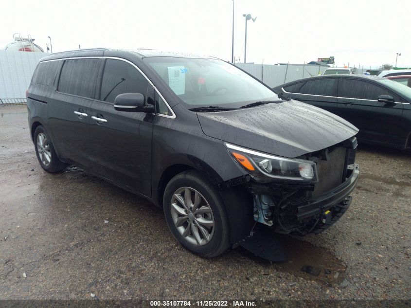 2021 KIA SEDONA EX VIN: KNDMC5C12M6670937