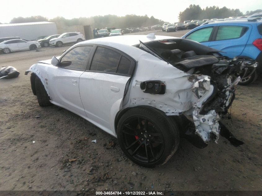 2021 DODGE CHARGER SCAT PACK WIDEBODY VIN: 2C3CDXGJ5MH561163