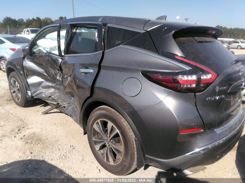 2021 NISSAN MURANO S VIN: 5N1AZ2AJ3MC120291