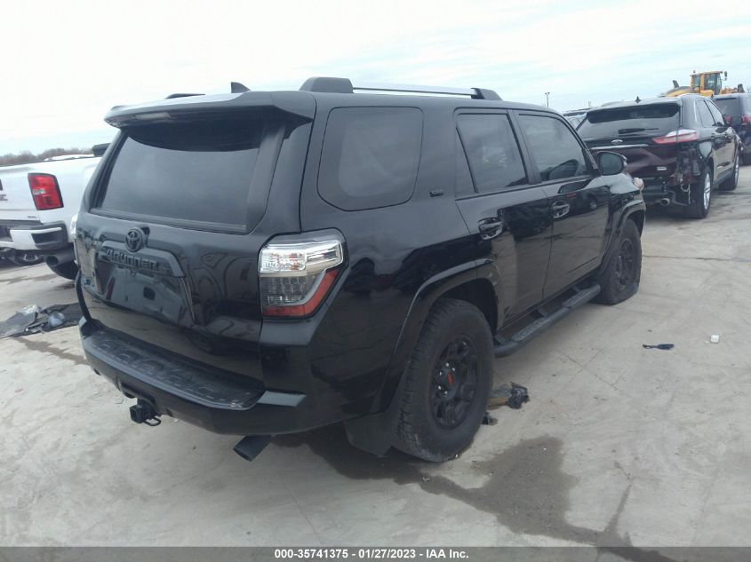 2021 TOYOTA 4RUNNER SR5 PREMIUM VIN: JTEFU5JR9M5232027