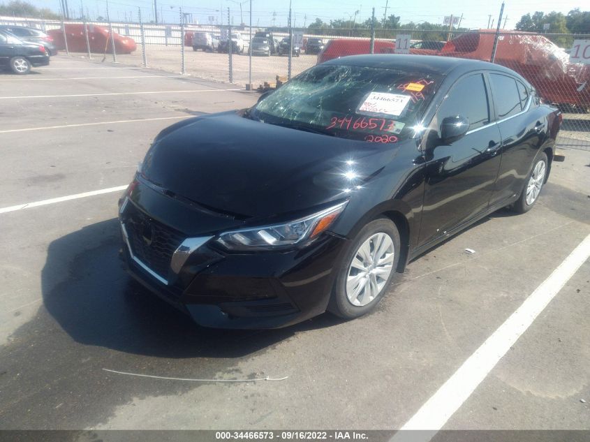2020 NISSAN SENTRA S VIN: 3N1AB8BV1LY272527