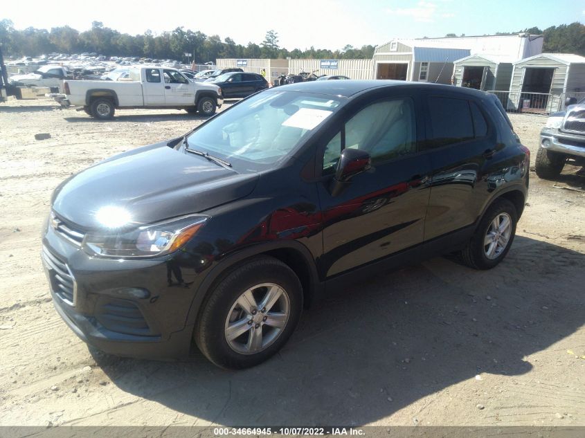 2021 CHEVROLET TRAX LS VIN: KL7CJKSB3MB303883
