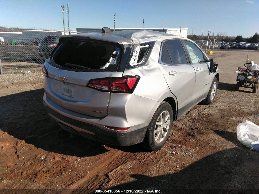 2022 CHEVROLET EQUINOX LT VIN: 3GNAXTEV2NL134869