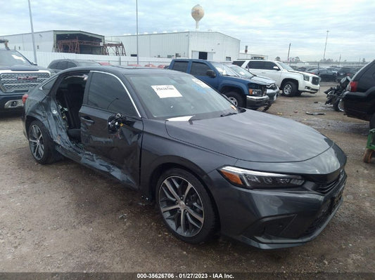 2022 HONDA CIVIC SEDAN TOURING VIN: 2HGFE1F95NH309345