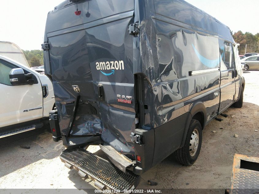 2021 RAM PROMASTER CARGO VAN VIN: 3C6MRVJG5ME549455
