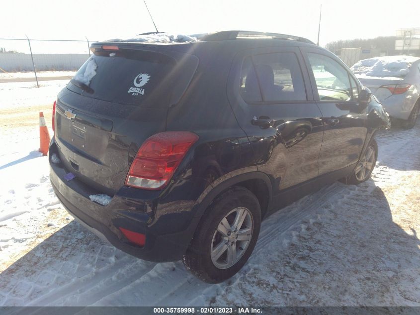 2021 CHEVROLET TRAX LT VIN: KL7CJPSB0MB352911
