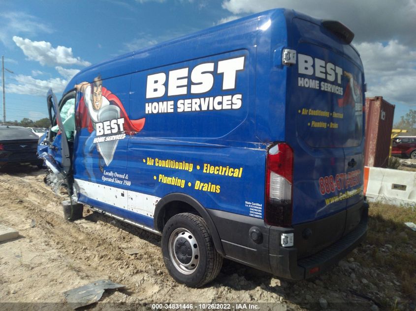 2020 FORD TRANSIT CARGO VAN VIN: 1FTBR1C88LKA99990