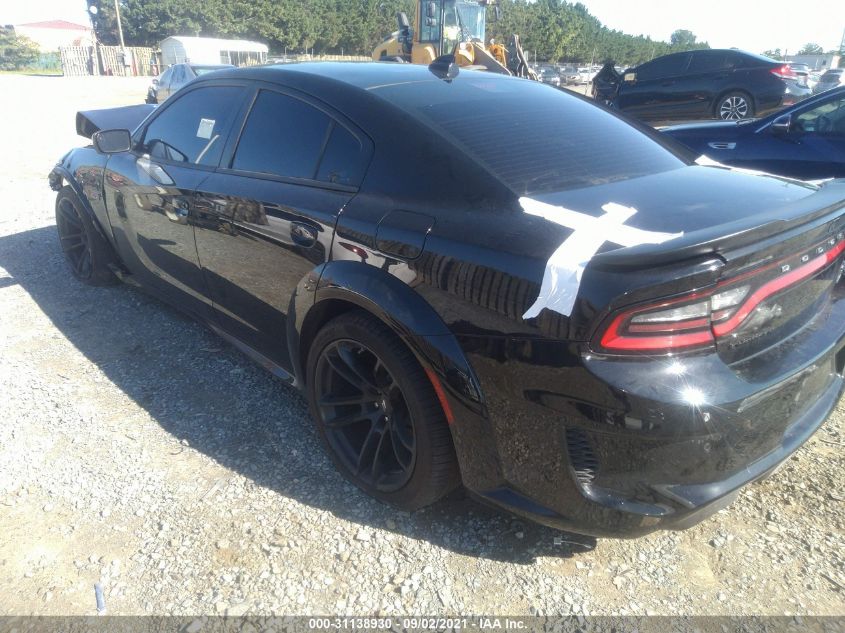 2021 DODGE CHARGER SCAT PACK WIDEBODY VIN: 2C3CDXGJ0MH562401