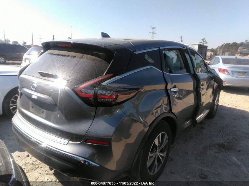 2021 NISSAN MURANO S VIN: 5N1AZ2AJ3MC120291