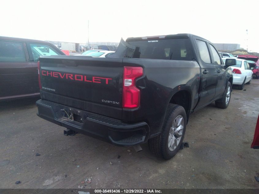 2021 CHEVROLET SILVERADO 1500 CUSTOM VIN: 1GCPWBEK1MZ228030