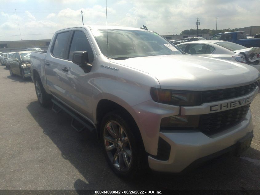 2021 CHEVROLET SILVERADO 1500 CUSTOM VIN: 3GCPWBEK7MG298583