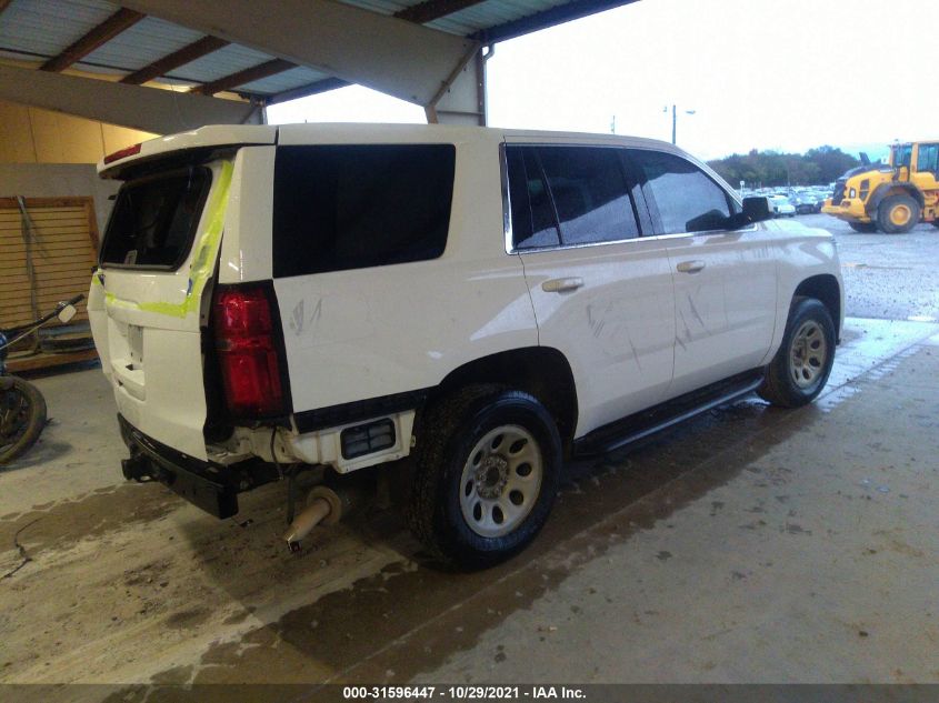2020 CHEVROLET TAHOE COMMERCIAL VIN: 1GNLCDEC4LR306690