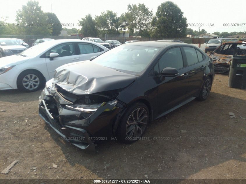 2021 TOYOTA COROLLA SE/NIGHTSHADE/APEX SE VIN: 5YFS4MCE9MP085718